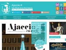 Tablet Screenshot of ajaccio.fr